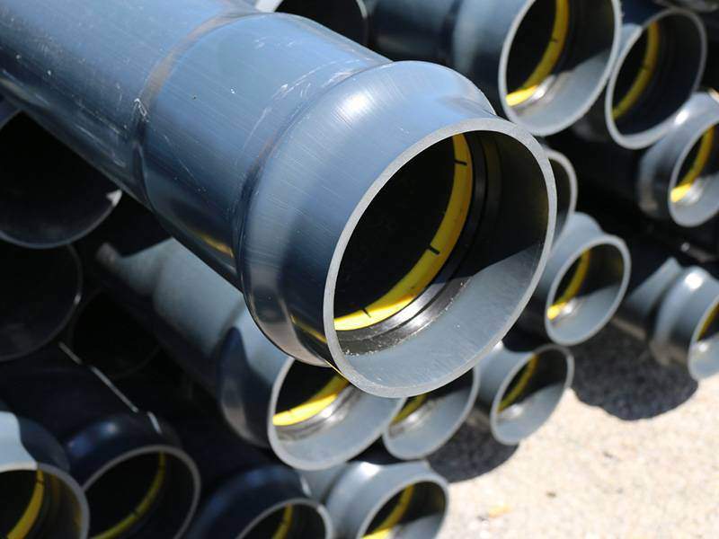 tubo pvc a pressione con guarnizione block system1