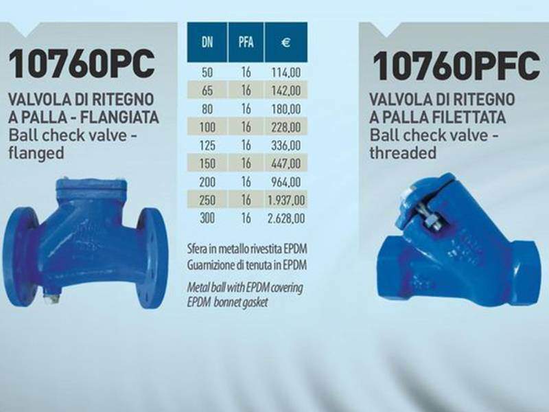 valvola di derivazione a ti a cuneo gommato